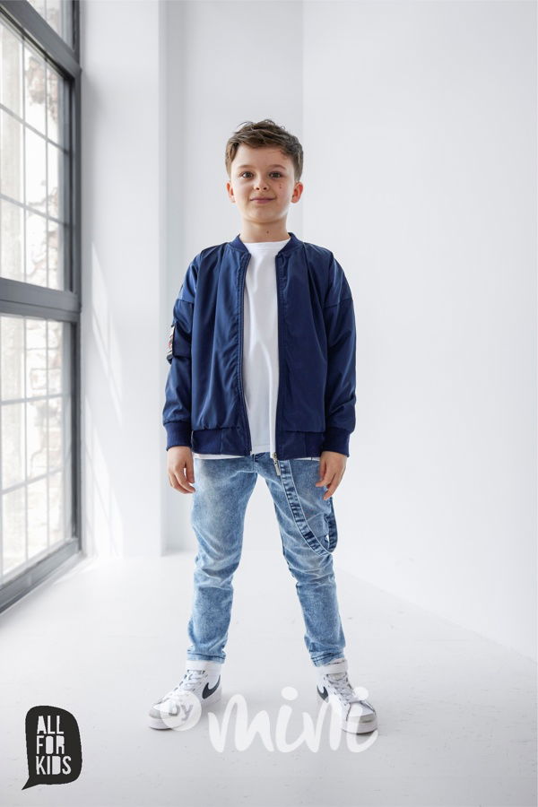All for kids jarní bunda blue