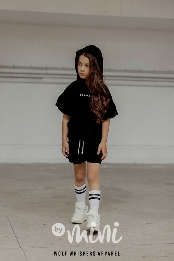 Mash Mnie blůzka s volánkem black