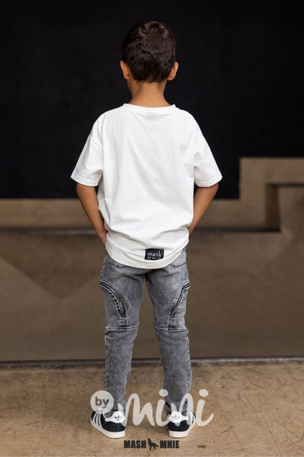 Mash Mnie triko wild WOLF bílé