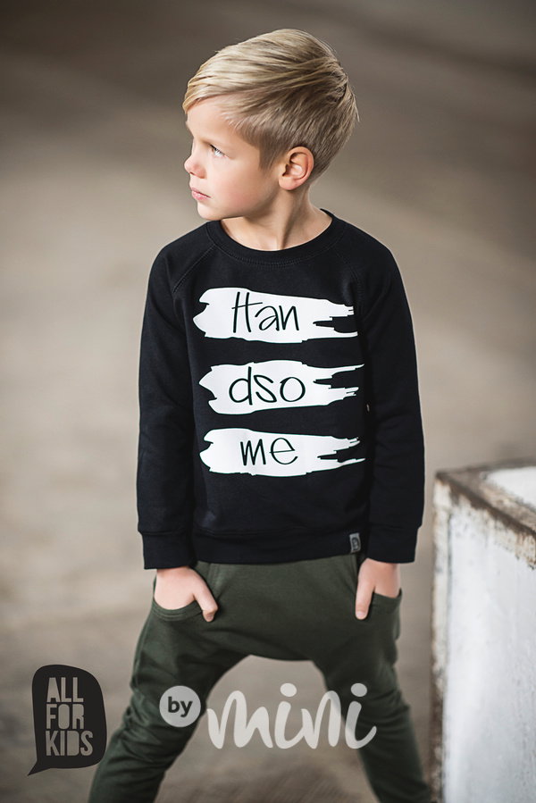Khaki baggy tepláčky
