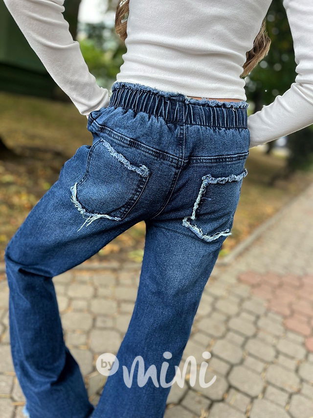Zateplené blue jeans švédy
