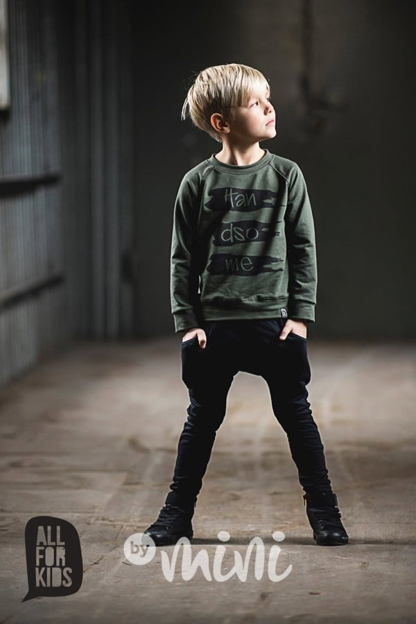 Handsome mikina khaki