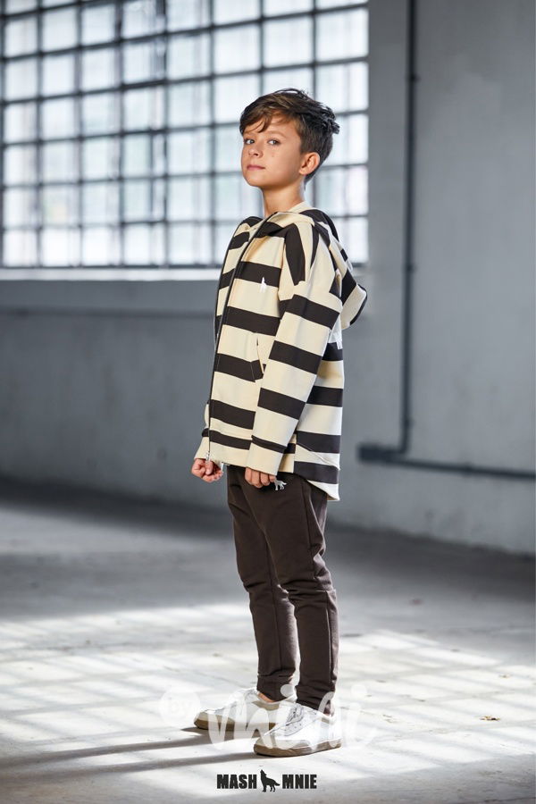 Mash Mnie jogger tepláky WOLF hnědé