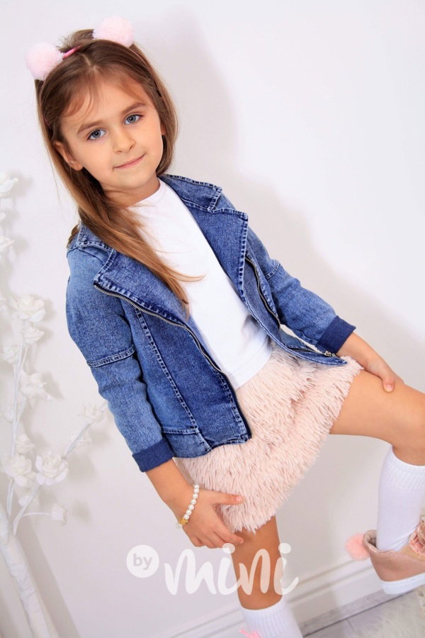 Jeans "křivák" bundička