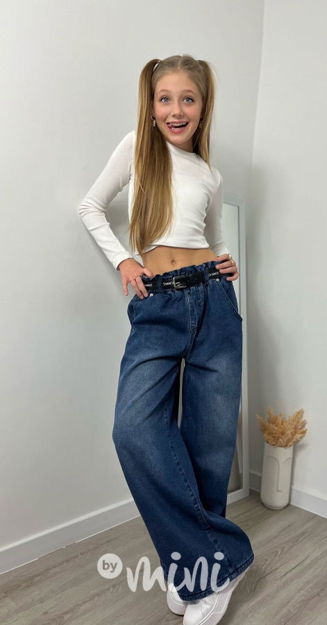 Zateplené lounge volné maxi džíny