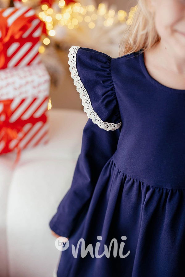 Lily Grey boho šaty modré