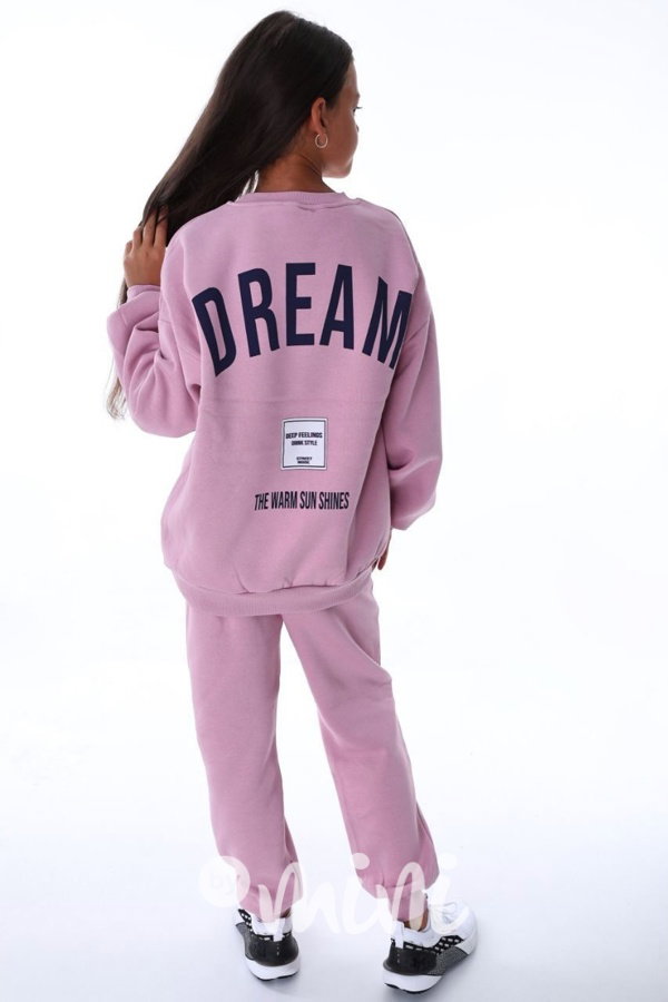 Zateplená sporty souprava DREAM PINK