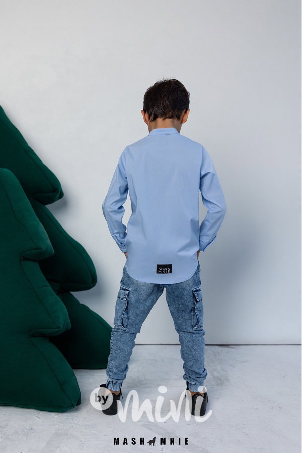 Mash Mnie jeans cargo blue