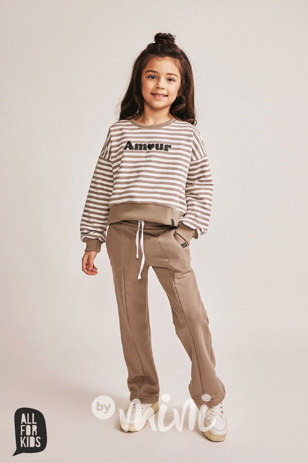 All for kids široké švédy beige