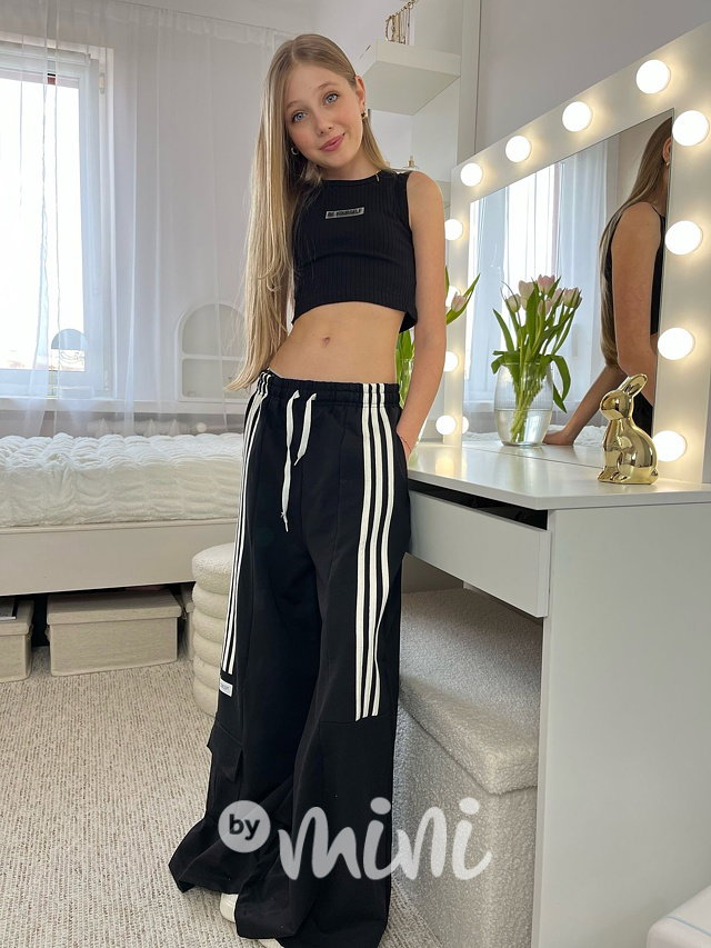 Ultra maxi volné lounge kalhoty