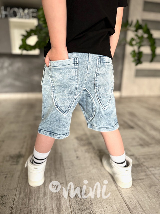 Soft denim kraťasy