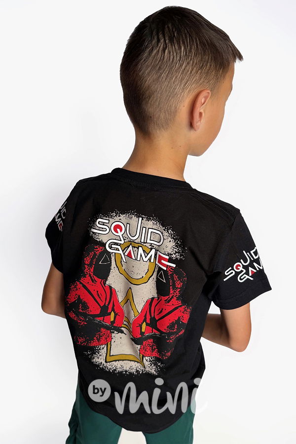 Squid game triko černé