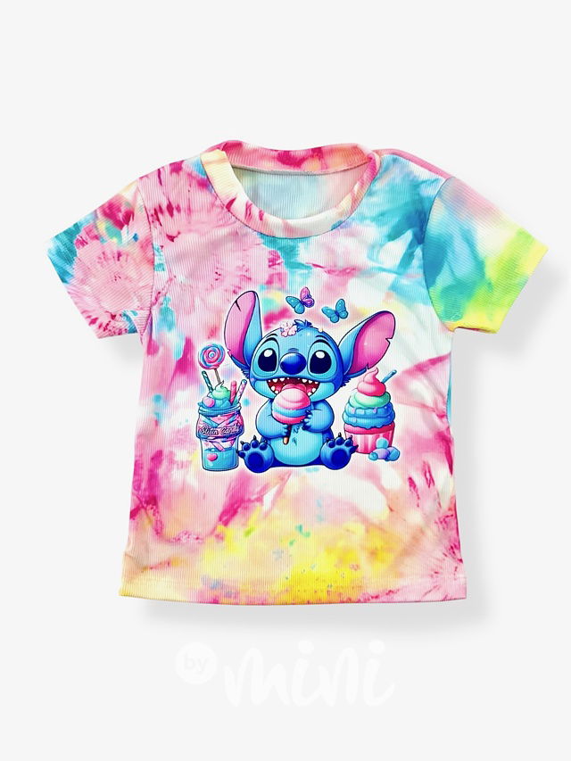 Lilo & Stitch rainbow triko