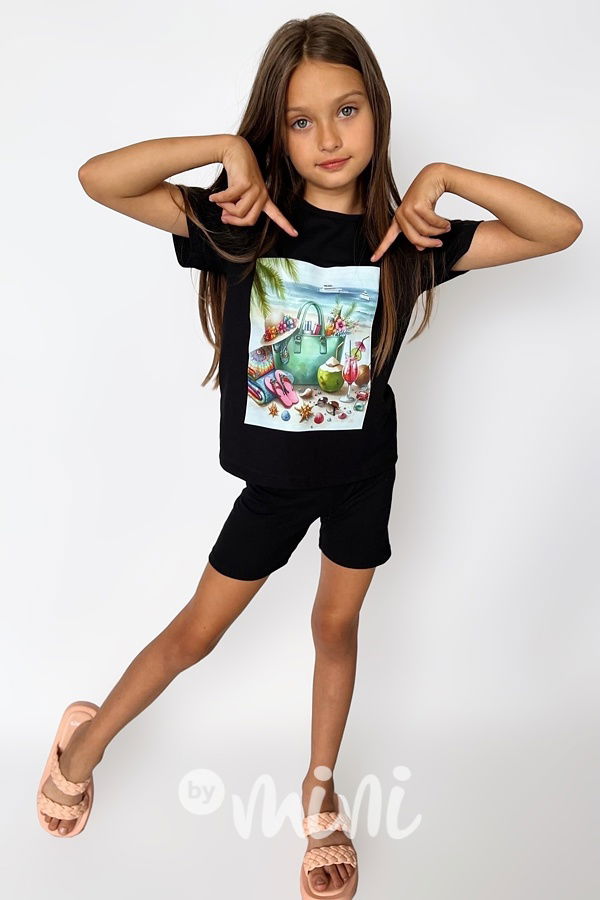 Holiday triko černé