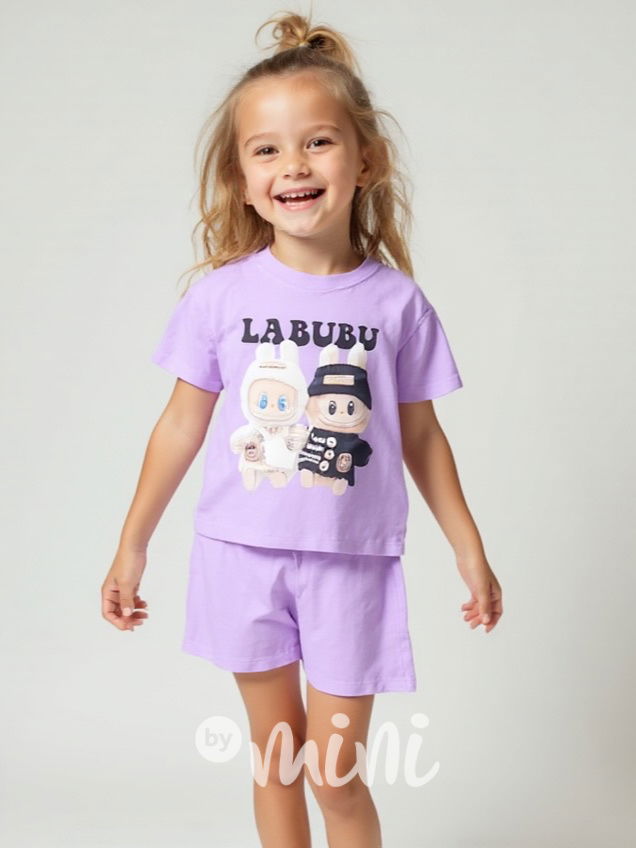 Labubu letní set lila