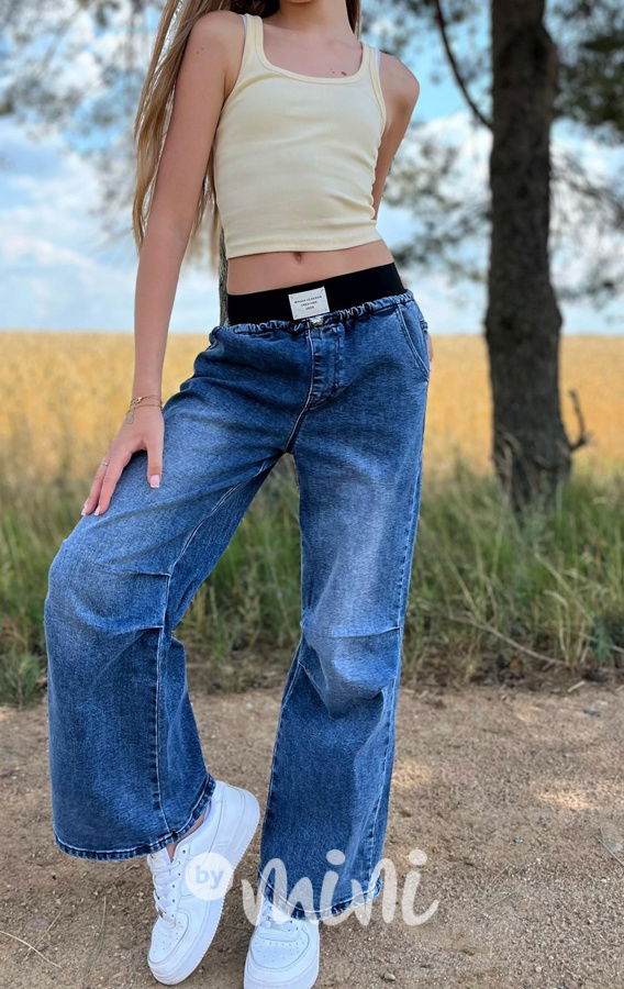 Lounge sporty jeansy