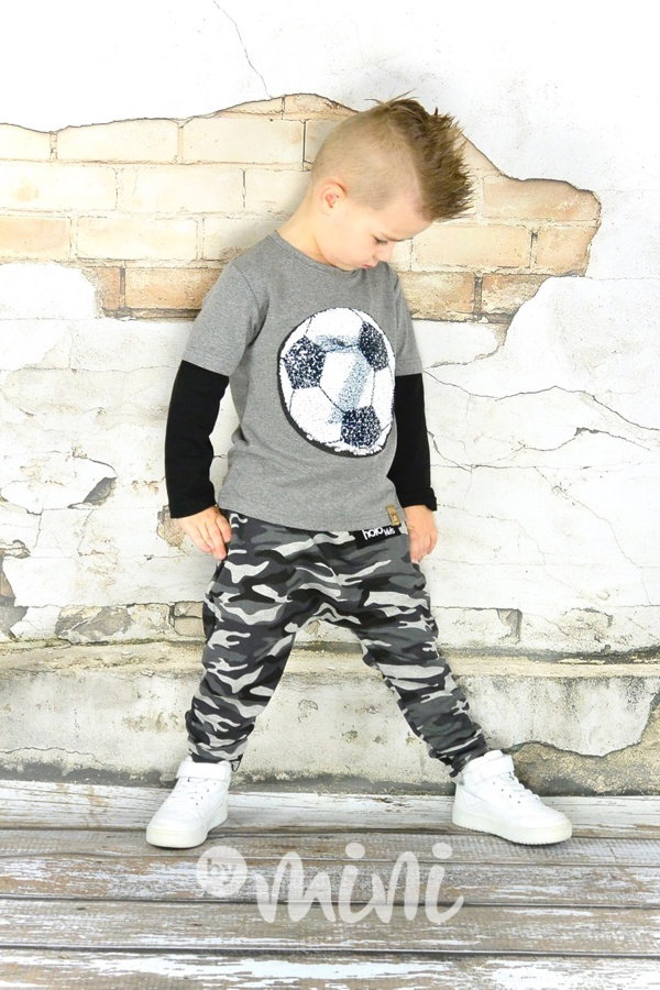 Šedé army baggy